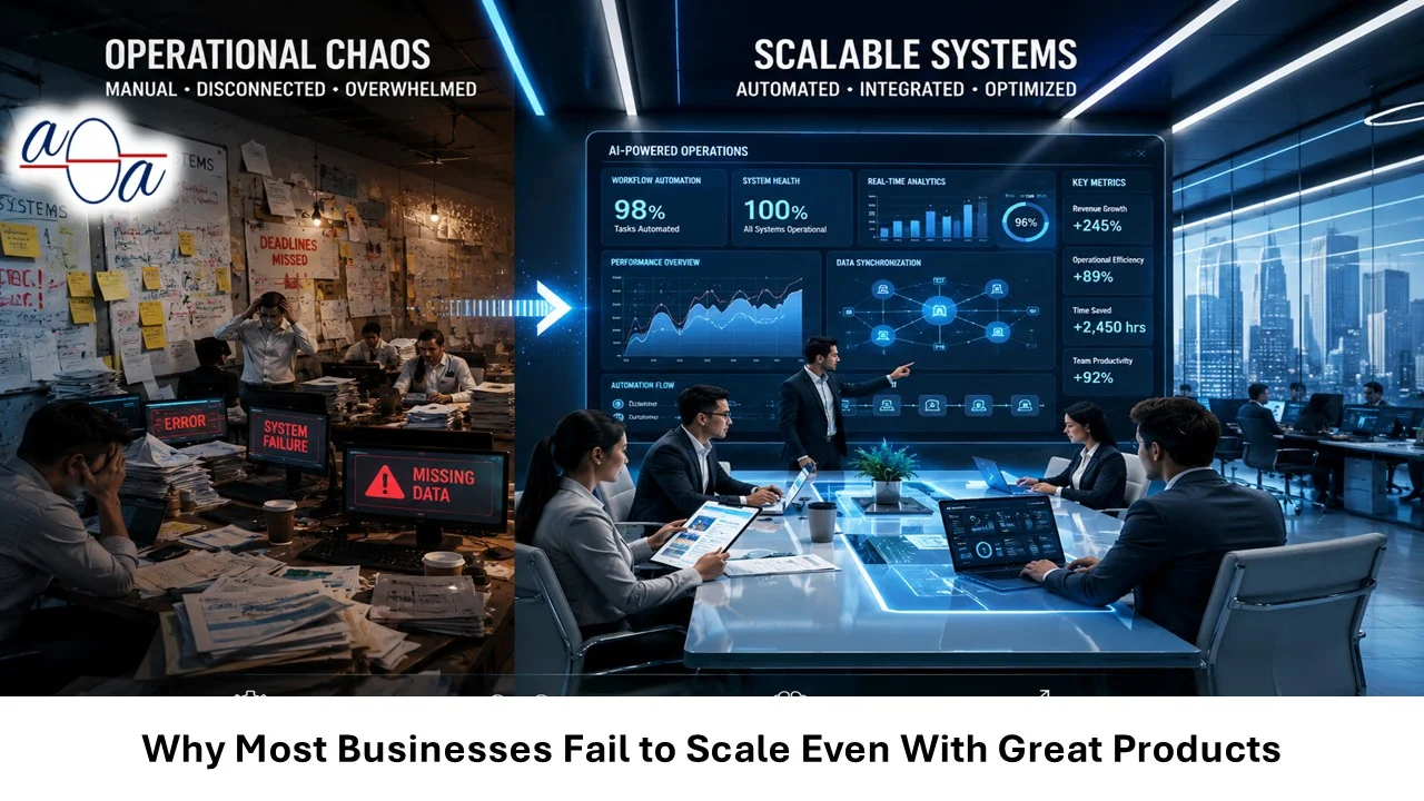 Why Most Businesses Fail to Scale Even With Great Products